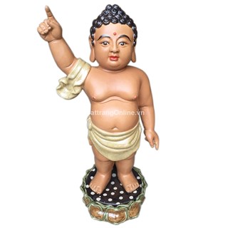 Tượng Phật Đản Sinh - cao 50cm