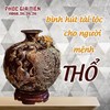 Bình hút lộc đặt phòng khách giúp người mệnh thổ tài lộc như ý